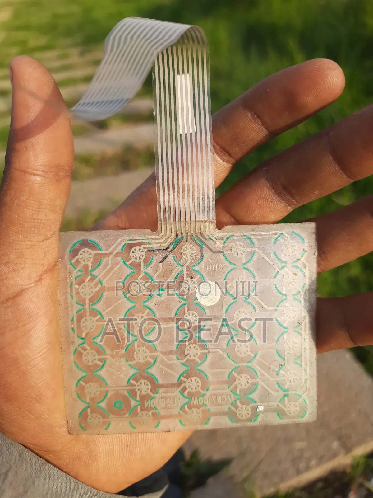 Flexible Membrane Keypad, Which Is a Tactile Switch Circuit Commonly