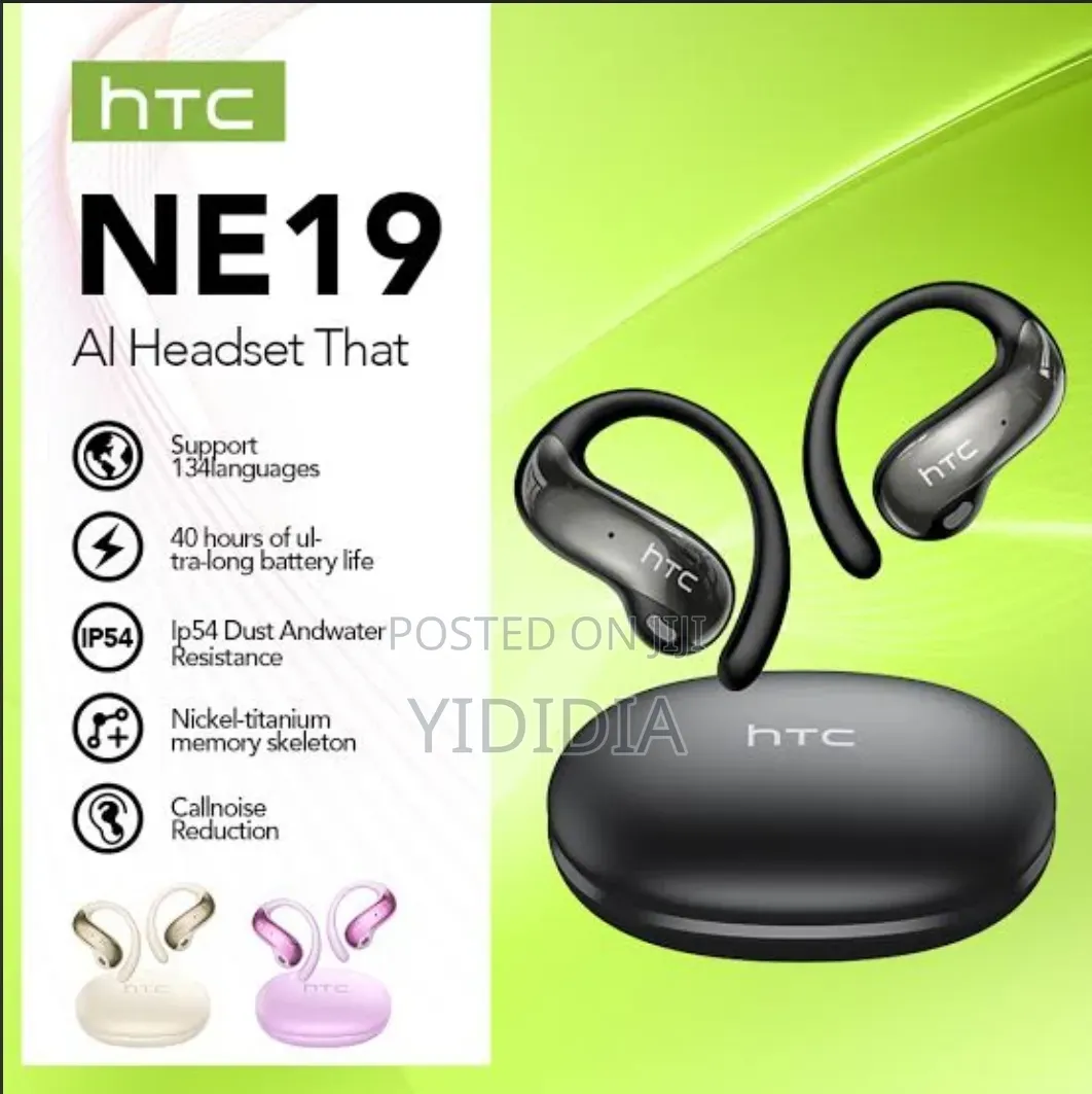 HTC NE19 Wireless Earphones — Comfortable Stylish!