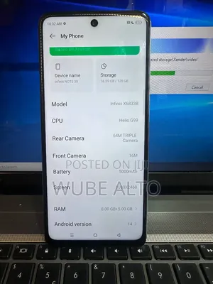 Infinix Note 30 128 GB Blue