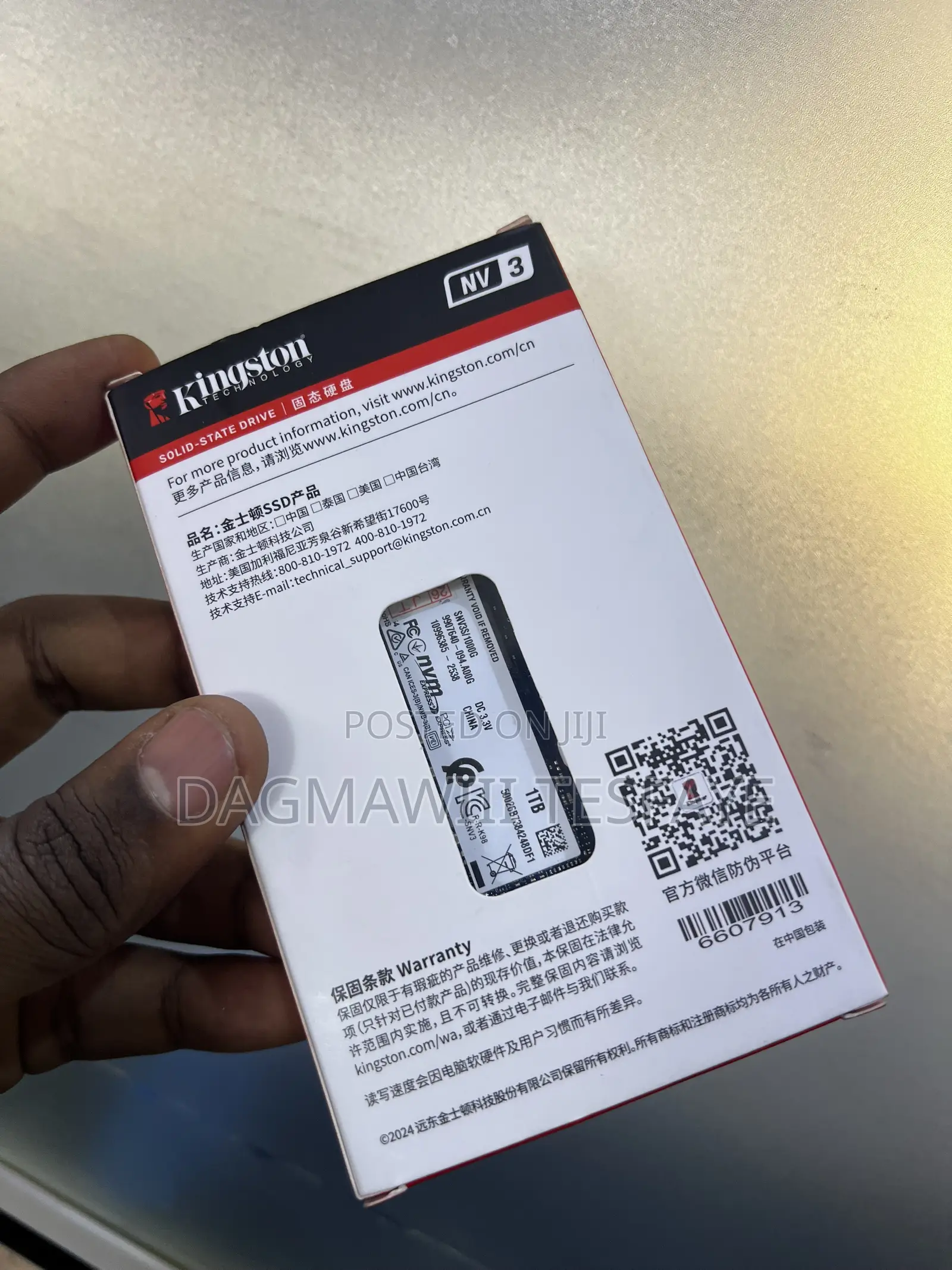 Kingston Nv3 SSD