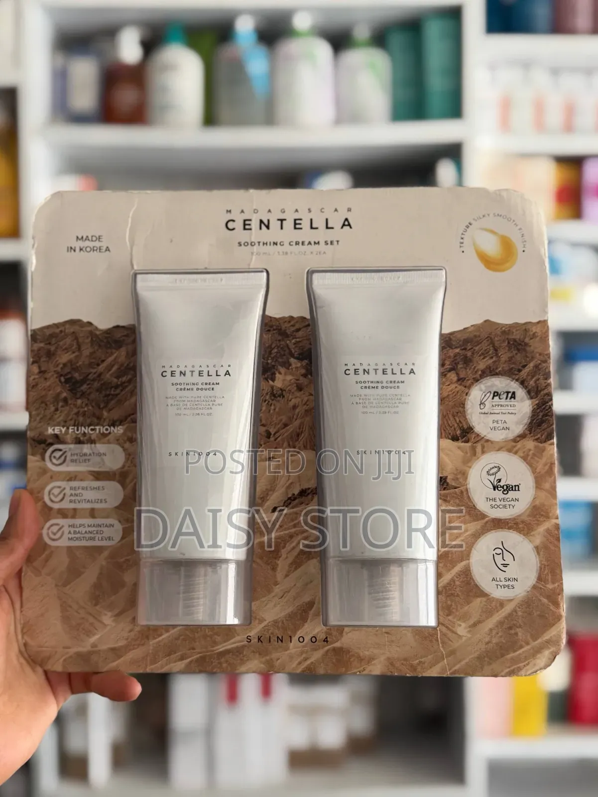 SKIN1004 Madagascar Centella Soothing Cream Set