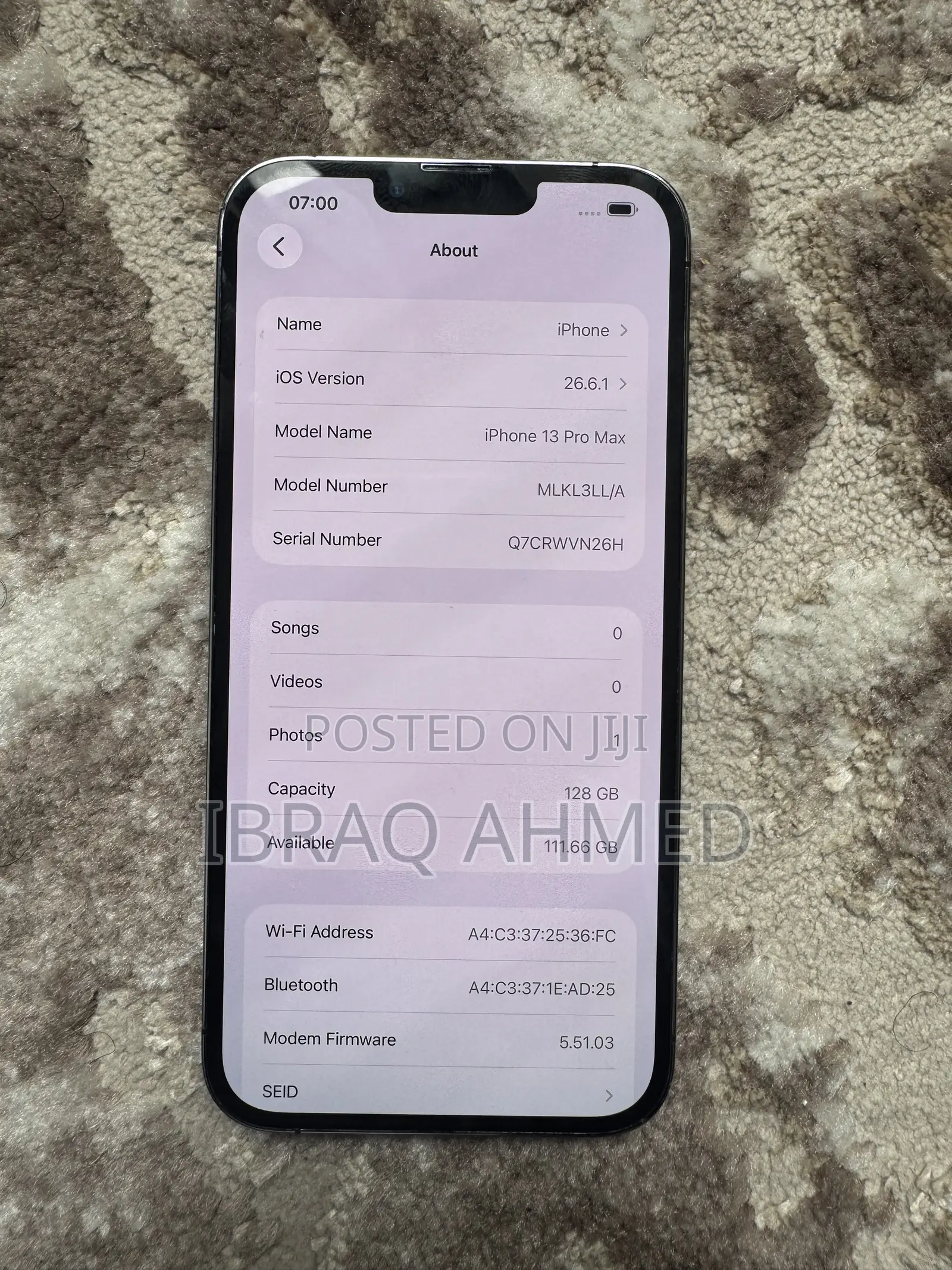 Apple iPhone 13 Pro Max 128 GB Black