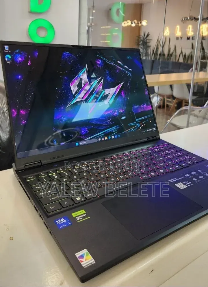 New Laptop Acer Predator Helios Neo 16 32GB Intel Core Ultra 9 SSD 1T