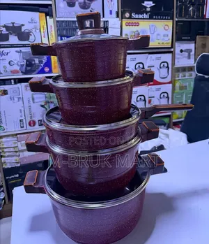 ማርብል ድስት ( Cookware Set )