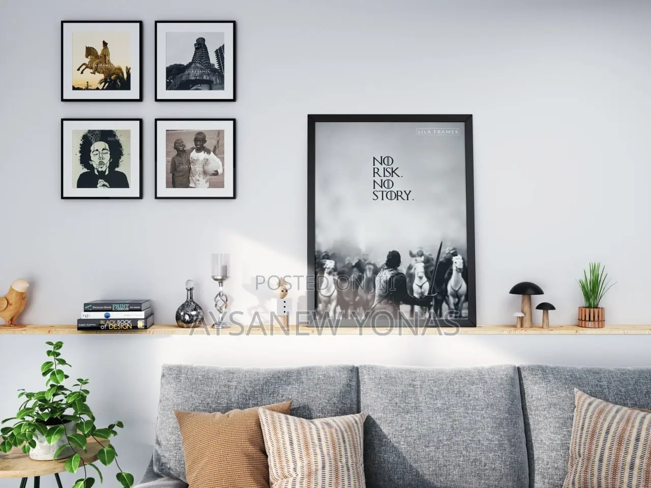 Wall Frames + Printed Designs | Affordable Prices