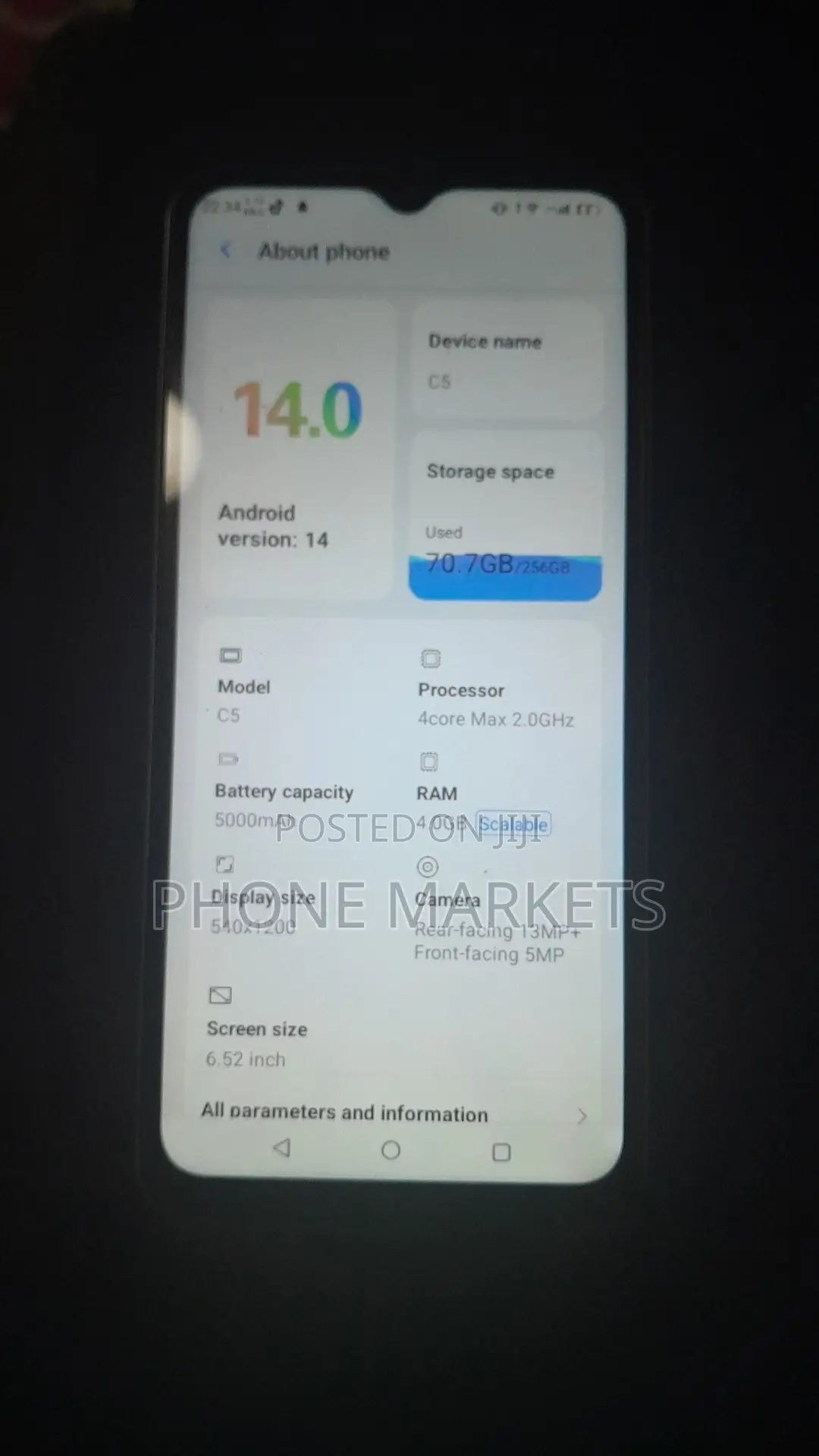 Oukitel C5 16 GB White