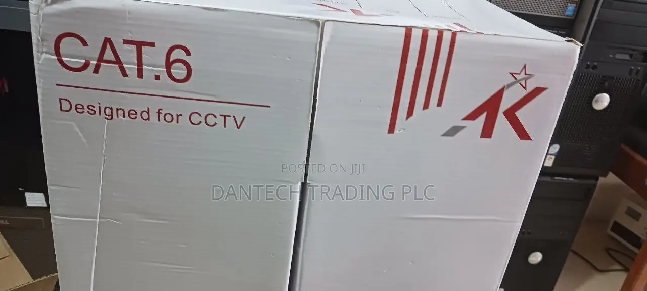 Cat 6 Twisted-Pair Network Cable