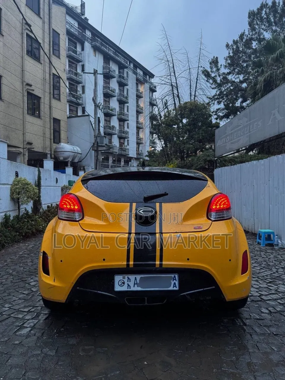 Hyundai Veloster 2013 Yellow