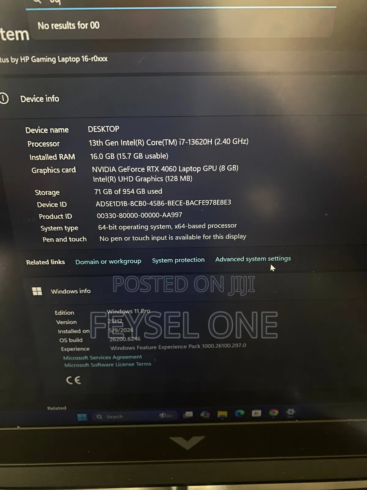 New Laptop HP Victus 16 16GB Intel Core i7 SSD 1T