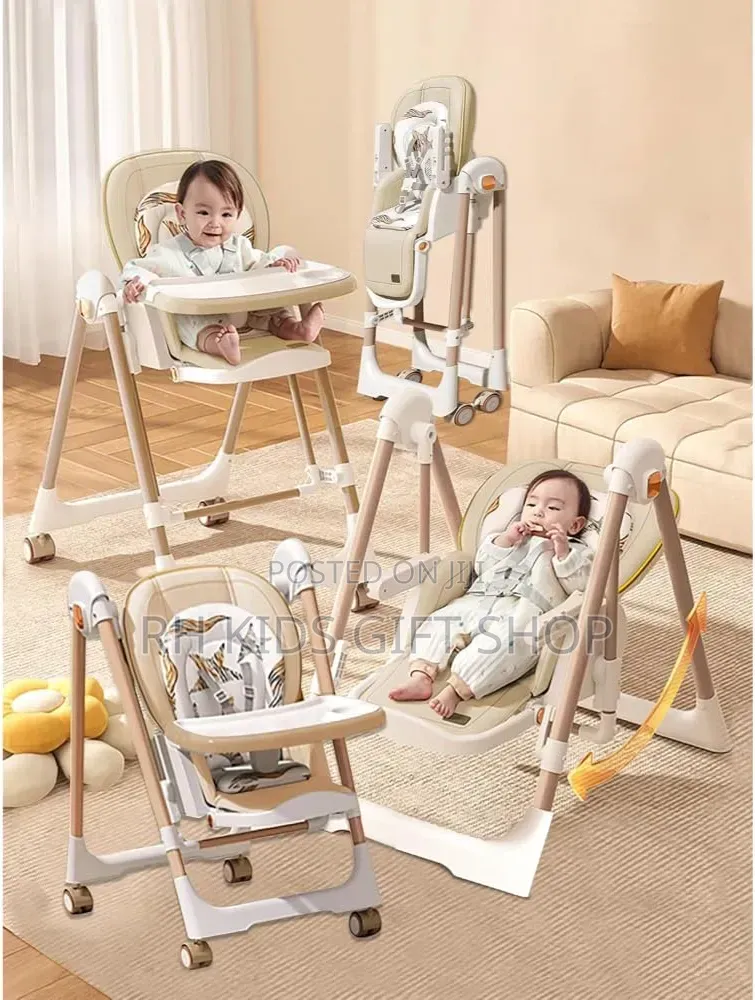 2 In1 Rocking Baby High Chair