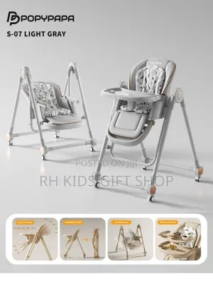 2 In1 Rocking Baby High Chair