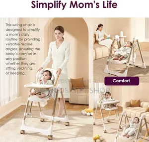 2 In1 Rocking Baby High Chair