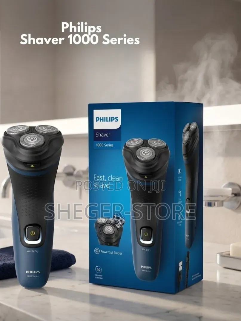 Brand New Philips Shaver 1000 Series Wet Dry Electric Shaver S1151