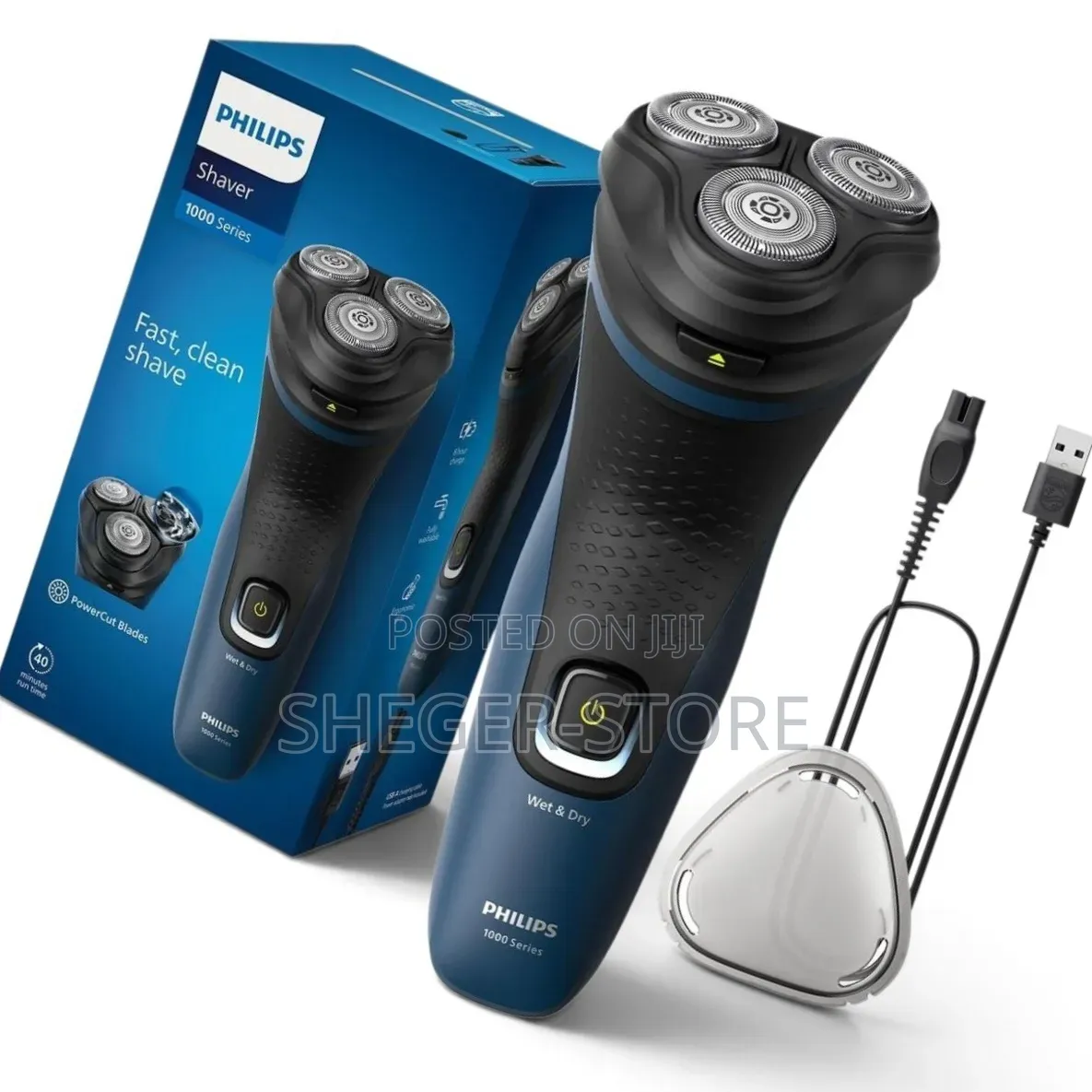 Brand New Philips Shaver 1000 Series Wet Dry Electric Shaver S1151