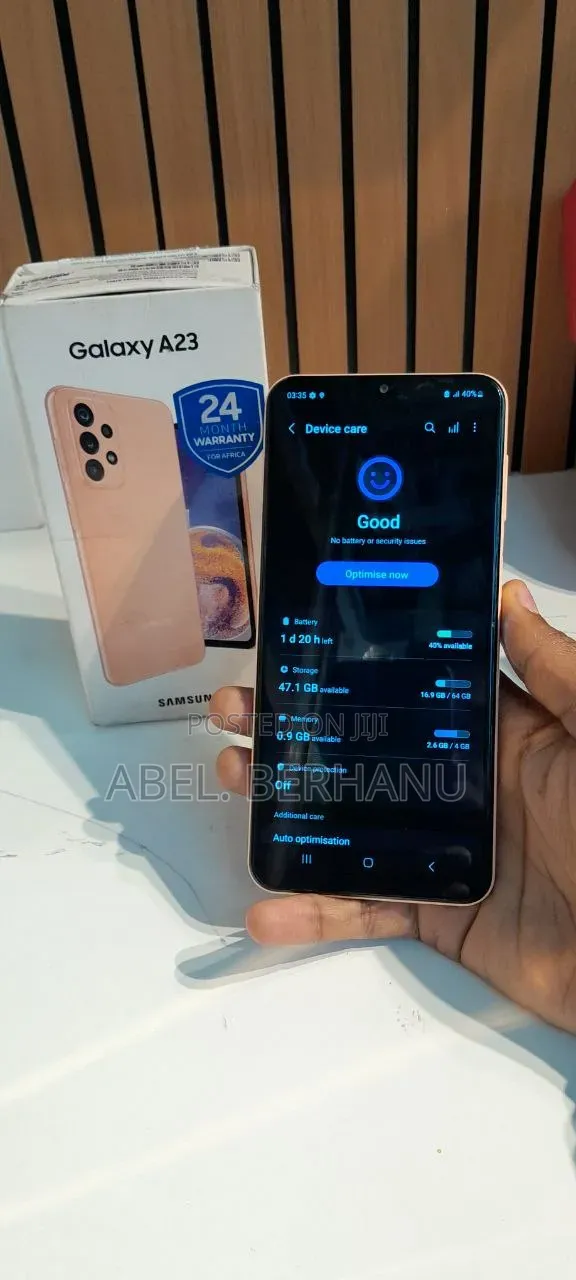 New Samsung Galaxy A23 64 GB Pink