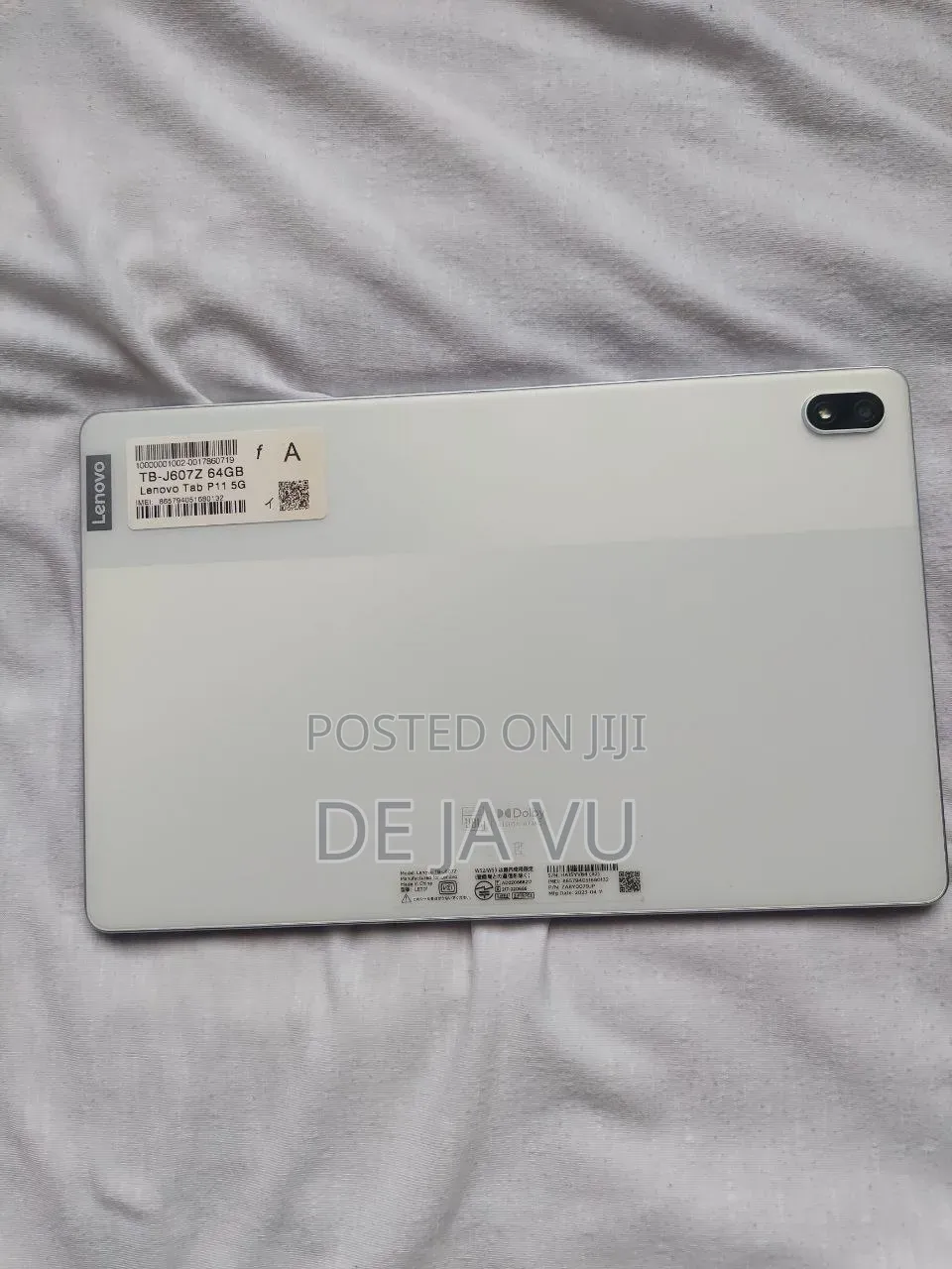 New Lenovo Tab P11 64 GB White
