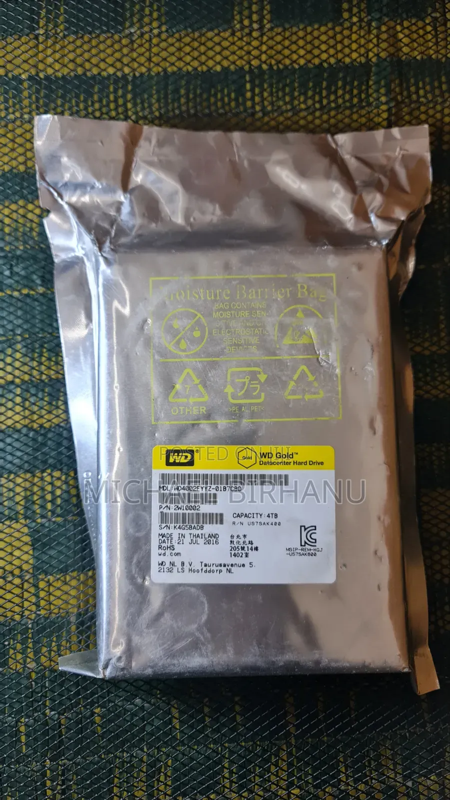 Hard Disk 4TB
