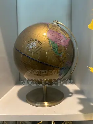 Medium Size Desktop World Globe Home Decor Luxury Globe Ornaments