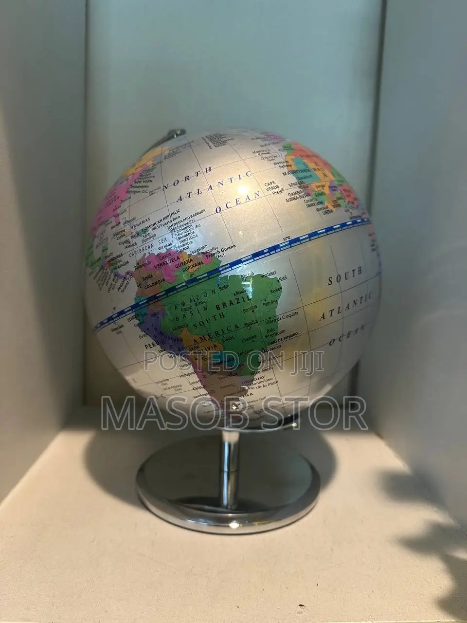 Medium Size Desktop World Globe Home Decor Luxury Globe Ornaments