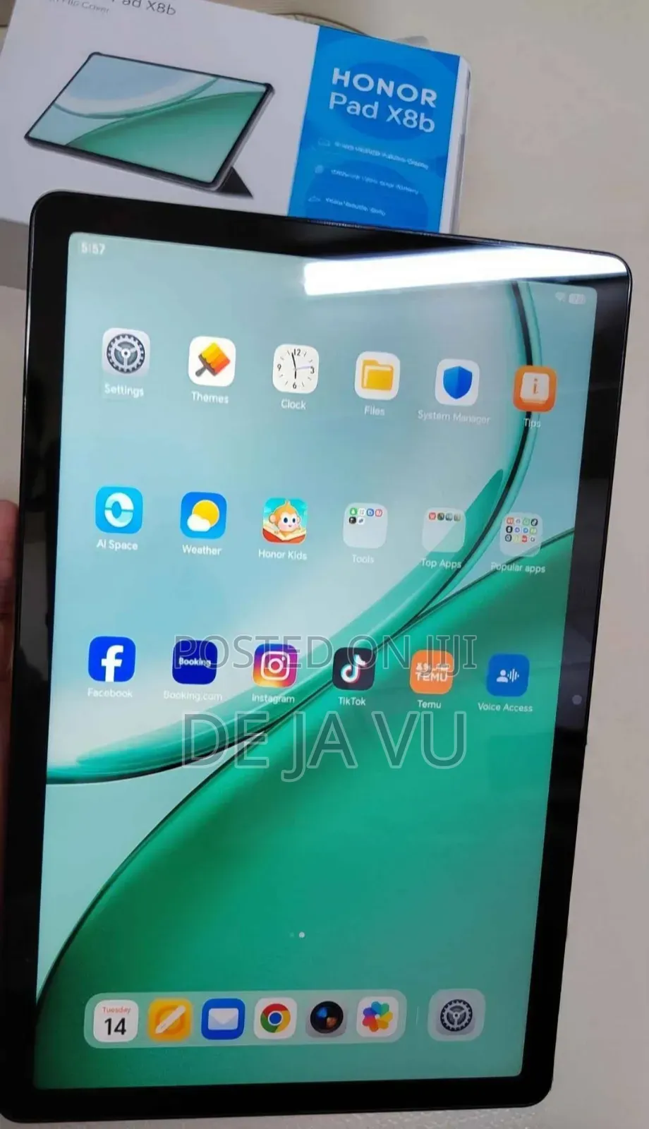 New Honor Pad X9 128 GB Silver