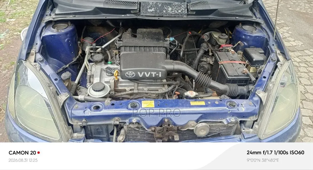 Toyota Vitz 2001 Blue