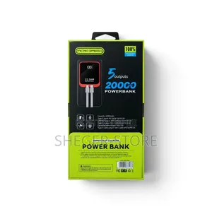 Brand New MICRO SPEED 20,000mAh Power Bank