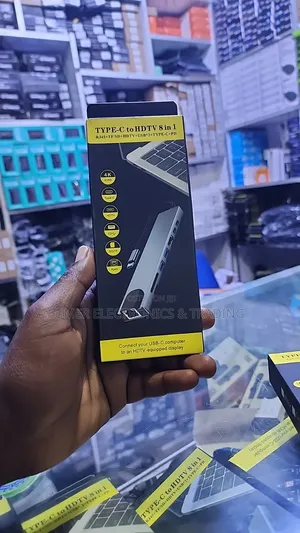 TYPE-C to HDTV 8-in-1 Multiport Adapter