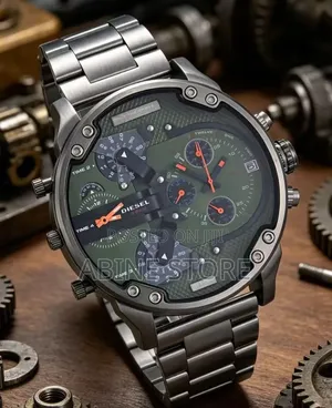 Diesel Mr. 2.0 DZ7315 Gunmetal Oversize Watch