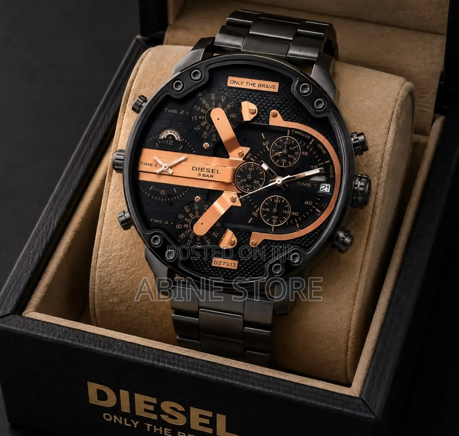 Diesel Mr. 2.0 DZ7315 Gunmetal Oversize Watch
