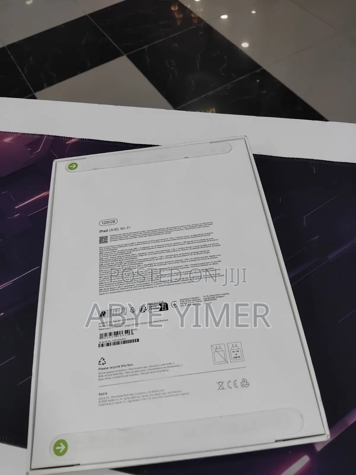 New Apple iPad (2025) 128 GB