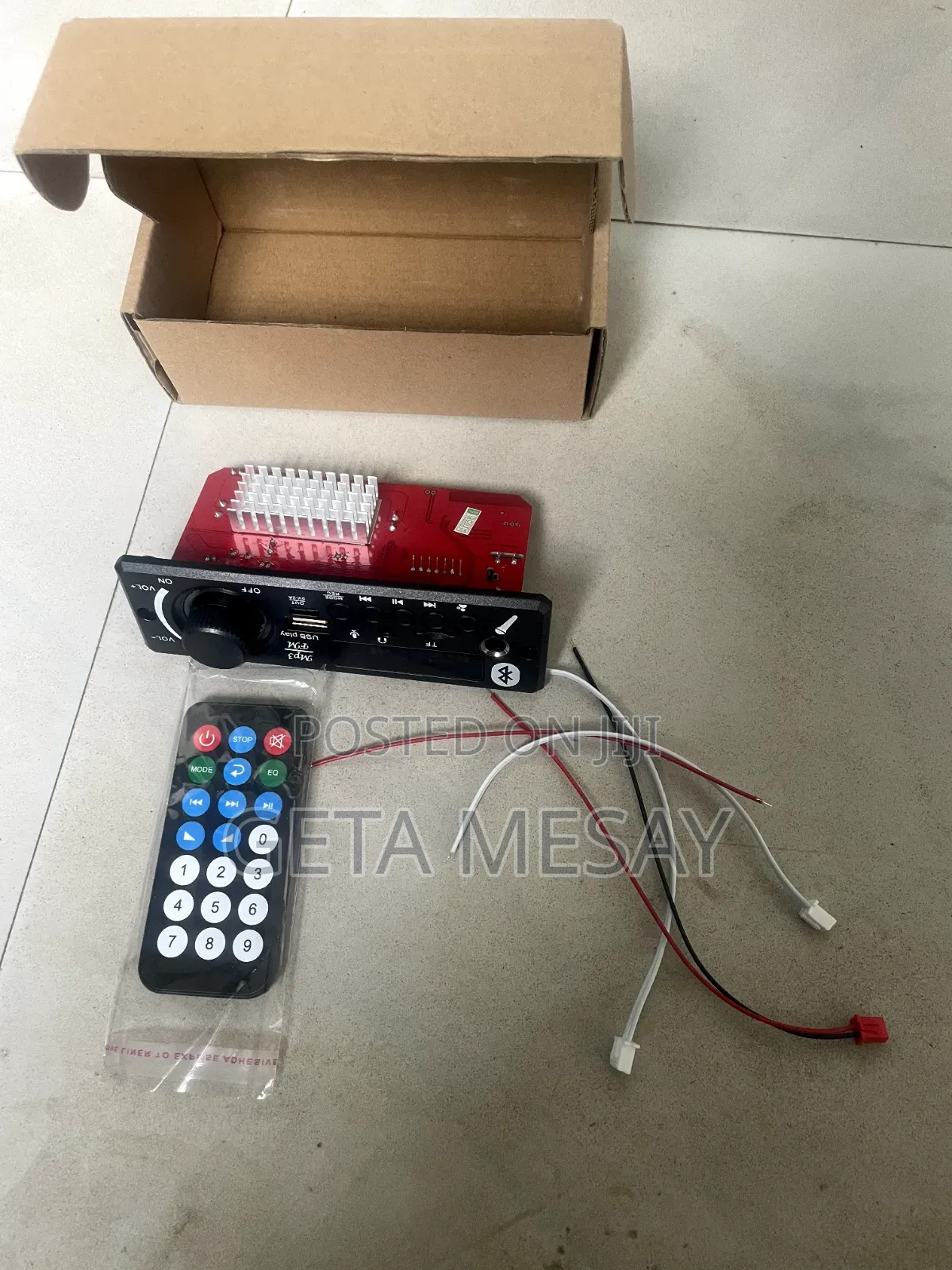 160W Bluetooth Audio Amplifier MP3 FM USB TF Mic Input