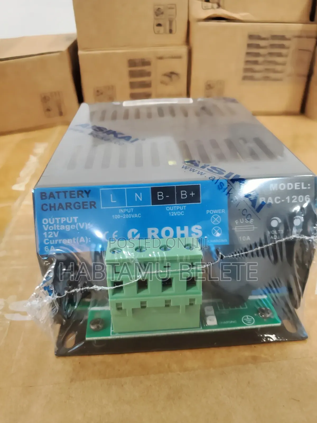 AISIKAI BAC-1206 — Generator Battery Charger