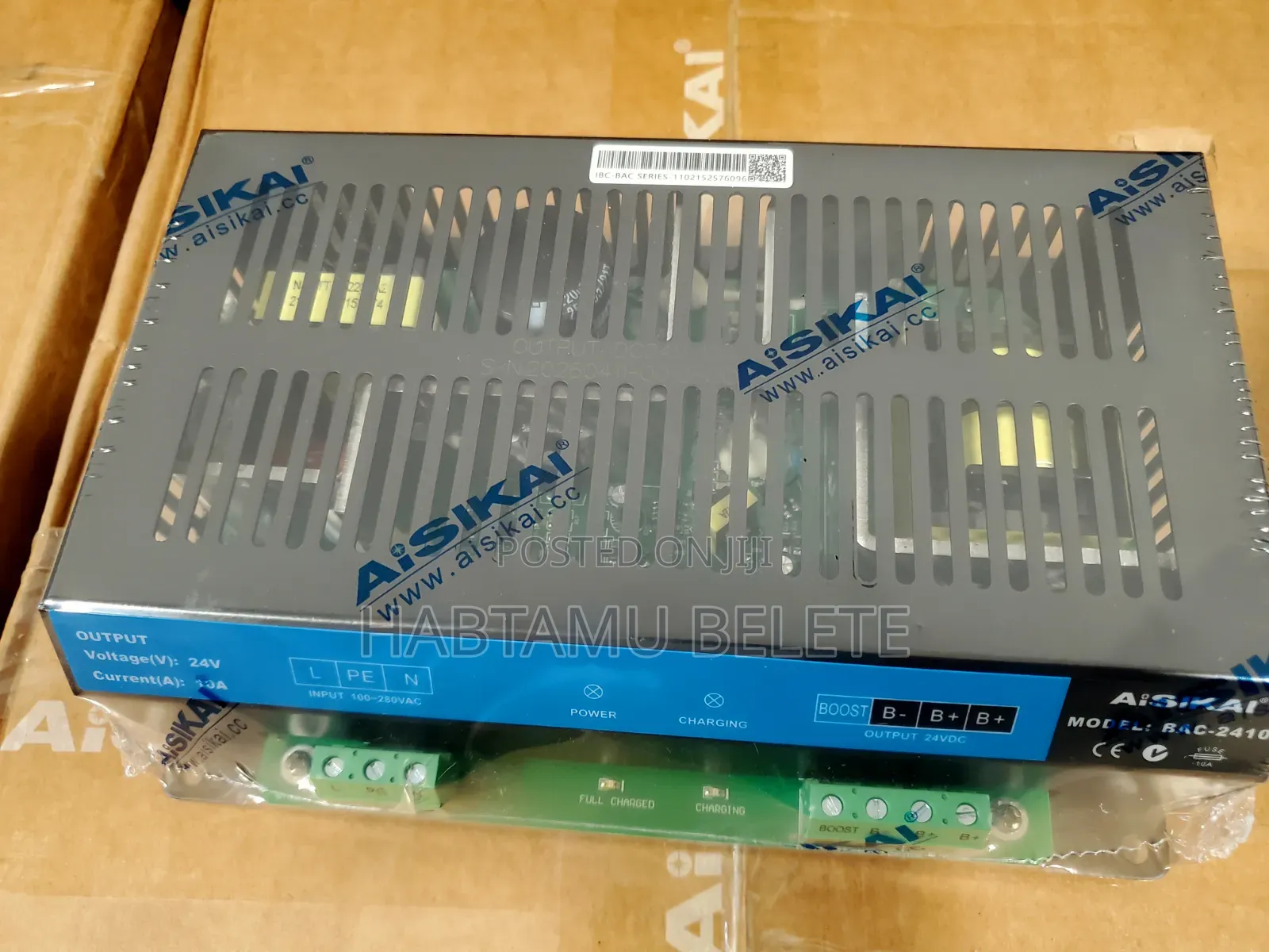 AISIKAI BAC-2410 — Generator Battery Charger.