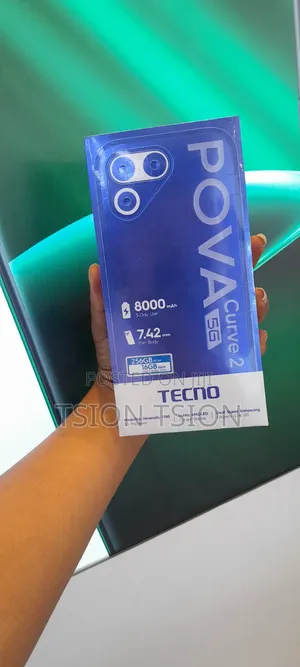 New Tecno Pova Curve 2 256 GB Black