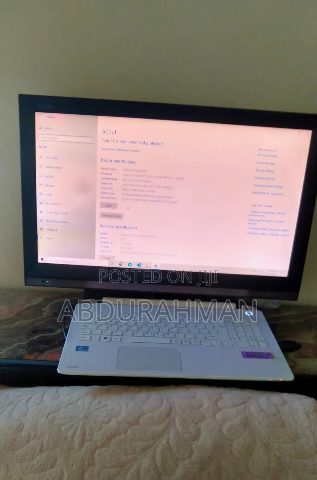 Laptop Toshiba Satellite C55 4GB Intel Core i3 HDD 500GB