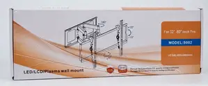 Full Motion TV Wall Mount 32–80 Inch | 180° Swivel VESA 400×400mm