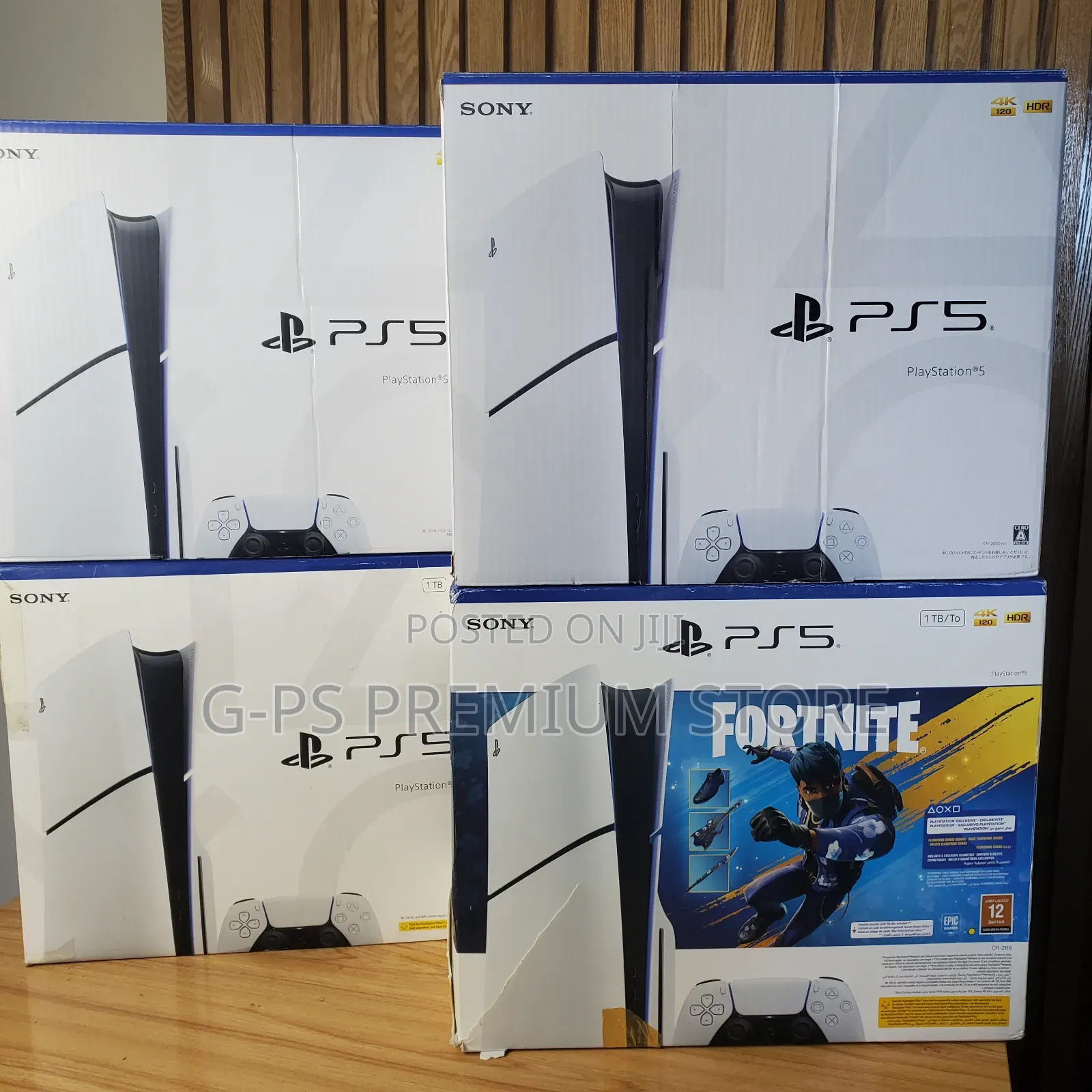 PS5 Slim Brand New ከ1 ኦሪጅናል ጆይስቲክ ጋር - በታላቅ ዲስካውንት (በብዛት አስገብተናል)