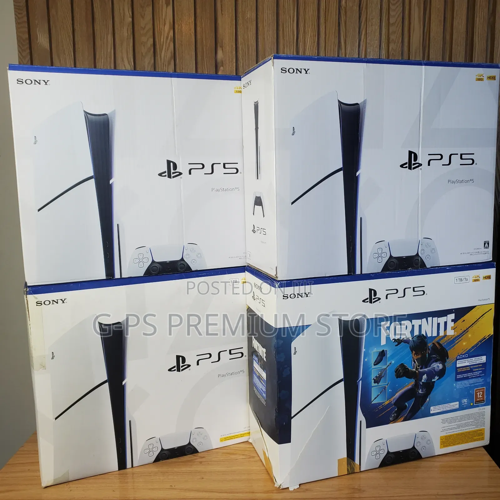 PS5 Slim Brand New ከ1 ኦሪጅናል ጆይስቲክ ጋር - በታላቅ ዲስካውንት (በብዛት አስገብተናል)
