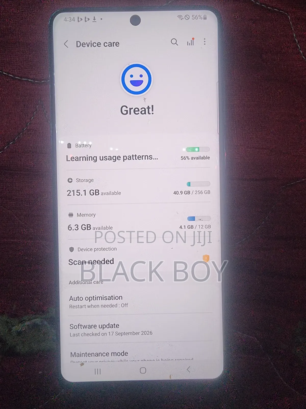 Samsung Galaxy S20 Ultra 5G 256 GB Black