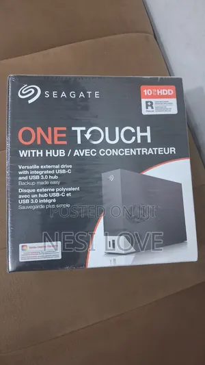 10TB Seagate One Touch External Hard Disk Storage