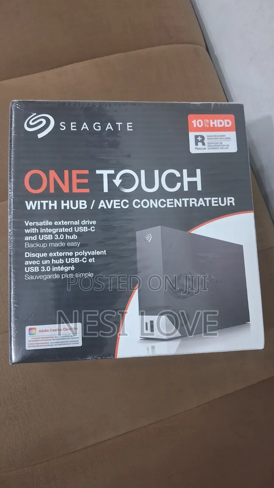 10TB Seagate One Touch External Hard Disk Storage