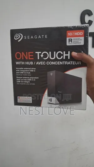 10TB Seagate One Touch External Hard Disk Storage
