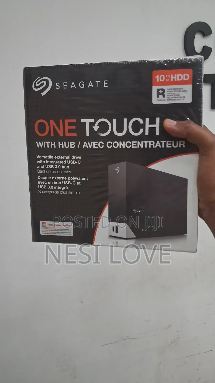 10TB Seagate One Touch External Hard Disk Storage