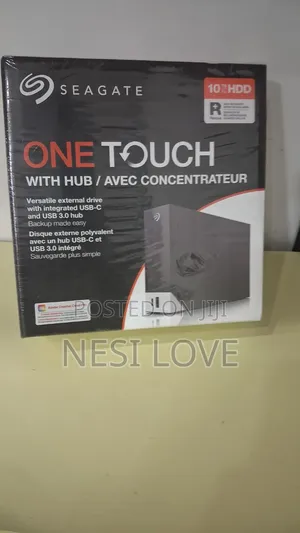 10TB Seagate One Touch External Hard Disk Storage