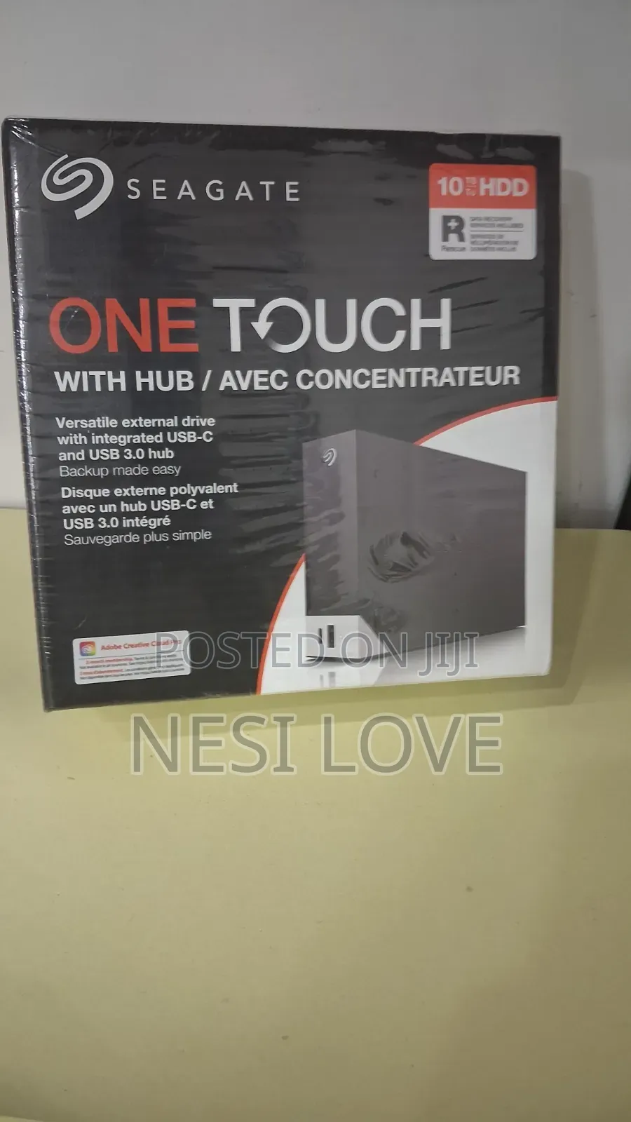 10TB Seagate One Touch External Hard Disk Storage