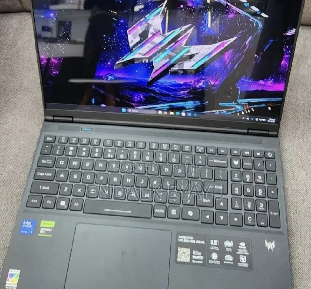 New Laptop Acer Predator Helios Neo 16 32GB Intel Core Ultra 9 SSD 1T