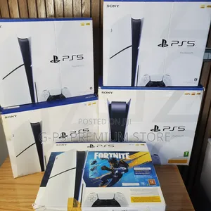 በታላቅ ዲስካውንት PS5 Slim Brand New የ6 ወር ዋራንቲ ያለው ከ1ጆይስቲክ ጋር በብዛት አስገብተናል