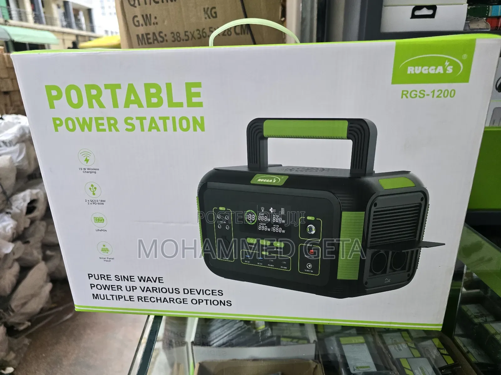 Rugga's RGS-1200 Portable Power Station
