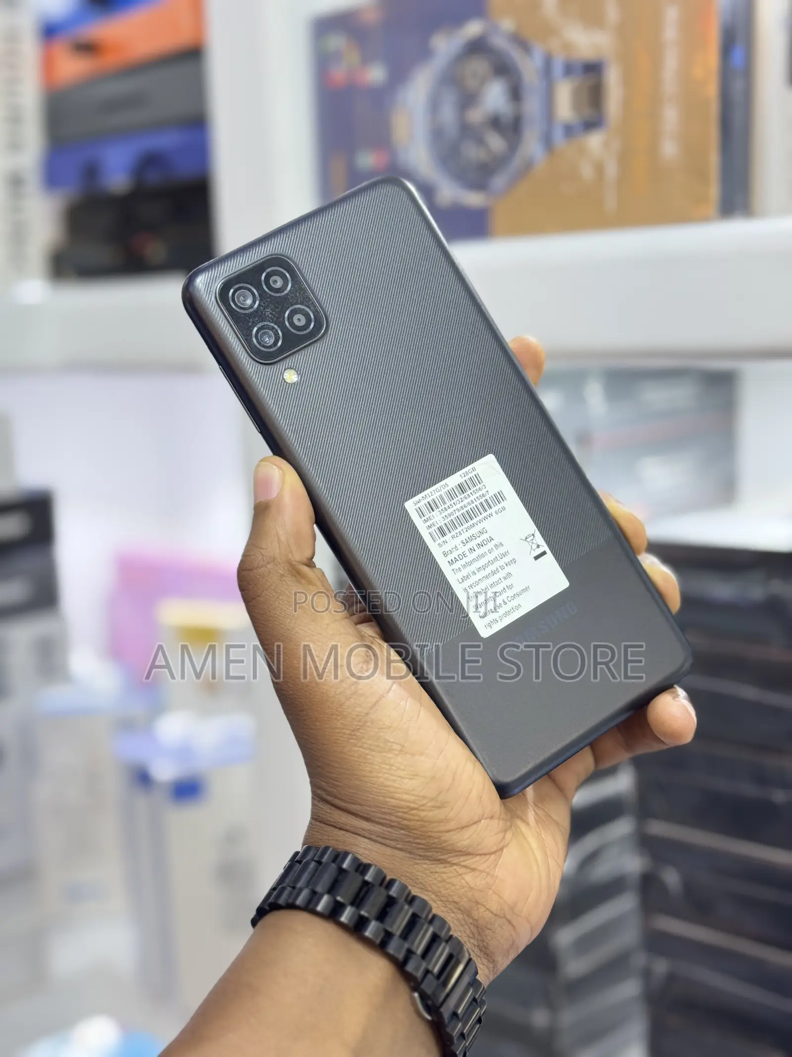 Samsung Galaxy A12 (India) 128 GB Black