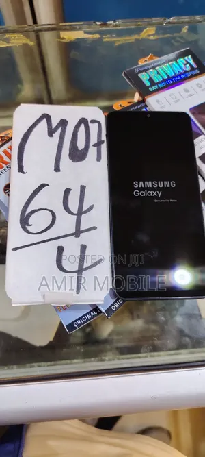 New Samsung Galaxy M07 64 GB Black